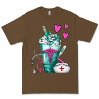 Cacao Nurse Frappe Premium Tee - FaDigitalArtStudio