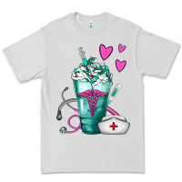 Dove Grey Nurse Frappe Premium Tee - FaDigitalArtStudio