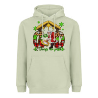 Matcha with god all things are possible santa baby jesus Heavyweight Hoodie - Jasminsmagicworld
