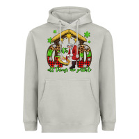 Moon Dust with god all things are possible santa baby jesus Heavyweight Hoodie - Jasminsmagicworld