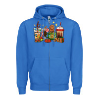True Royal Christmas coffee cups with Poodle Zipper Hoodie - RanaPortraitStore