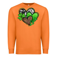 Carrot St. Patrick's Day hearts Premium Sweatshirt - Jasminsmagicworld
