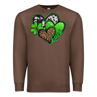 Chestnut St. Patrick's Day hearts Premium Sweatshirt - Jasminsmagicworld