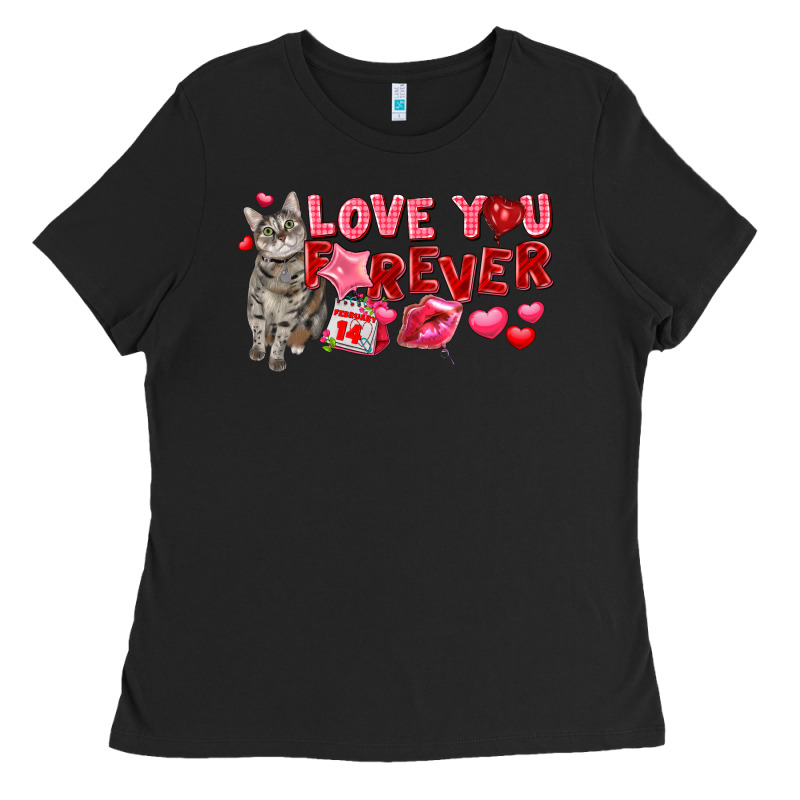 Love You Forever Ladies Tee by FaDigitalArtStudio | Teevron