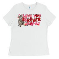 White love you forever Ladies Tee - FaDigitalArtStudio