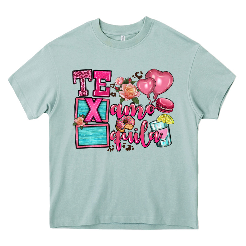 Te Quila Te Amo Heavy Core Tee by OliviaCreatesArt | Teevron