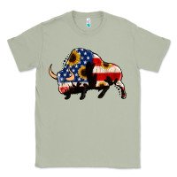Matcha american flag bison Classic Tee - Jasminsmagicworld