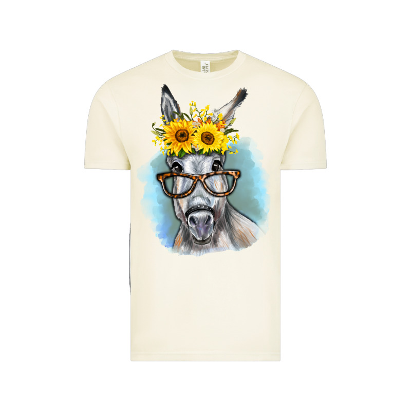 Sunflower Glasses Donkey Vintage Tee by RanaPortraitStore | Teevron
