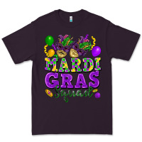 Plum Mardi Gras squad Premium Tee - FaDigitalArtStudio