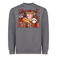 Storm take me out to the ball game baseball Heavyweight Sweatshirt - Jasminsmagicworld