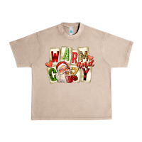 French Oak warm and cozy santa Urban Heavy Tee - FaDigitalArtStudio