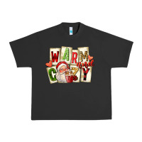 Pigment Black warm and cozy santa Urban Heavy Tee - FaDigitalArtStudio