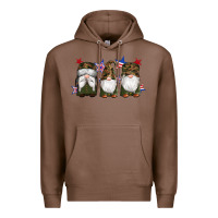 Chestnut military gnomes star Premium Hoodie - Artiststas