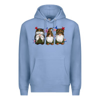 Colony Blue military gnomes star Premium Hoodie - Artiststas