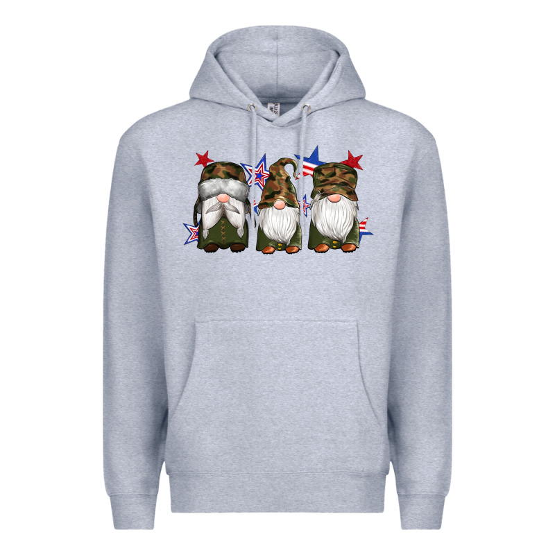 Military Gnomes Star Premium Hoodie by Artiststas | Teevron
