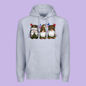Military Gnomes Star Premium Hoodie Designed By Artiststas