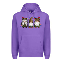 Purple military gnomes star Premium Hoodie - Artiststas