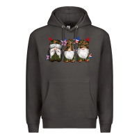 Smoke military gnomes star Premium Hoodie - Artiststas