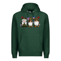 Sports Green military gnomes star Premium Hoodie - Artiststas