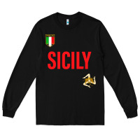 Black sicily Long Sleeve Tee - baoMotion