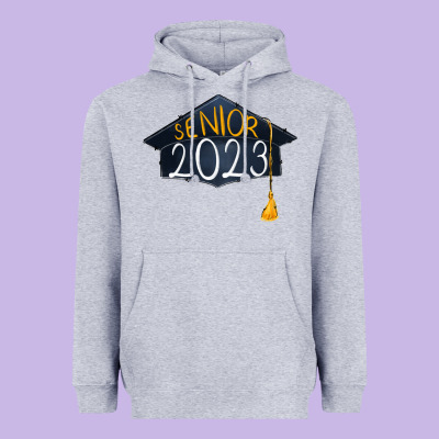 Senior 2023 Graduation Png Sublimation Design Down Heavyweight Hoodie Designed By Ranaportraitstore