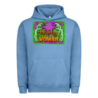 Pigment Pebble Blue witchy woman hands Urban Hoodie - Jasminsmagicworld