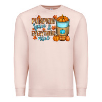 Pale Pink Pumpkin spice and everything nice Premium Sweatshirt - RanaPortraitStore