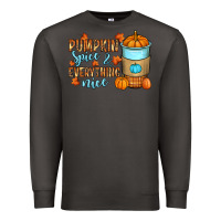 Smoke Pumpkin spice and everything nice Premium Sweatshirt - RanaPortraitStore