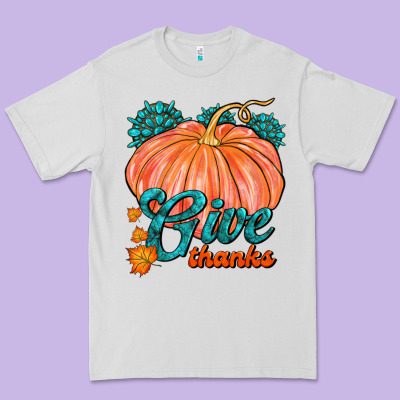 Give Thanks Premium Tee Designed By Fadigitalartstudio