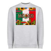 Heather Grey Mexico Heavyweight Sweatshirt - RanaPortraitStore
