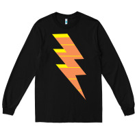 Black LIGHTNING BOLT Long Sleeve Tee - baoMotion