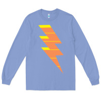 Colony Blue LIGHTNING BOLT Long Sleeve Tee - baoMotion