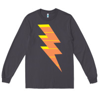 Smoke LIGHTNING BOLT Long Sleeve Tee - baoMotion