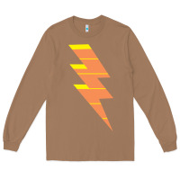 Toasted Coconut LIGHTNING BOLT Long Sleeve Tee - baoMotion