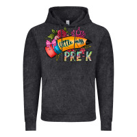 Vintage Black little miss prek Vintage Hoodie - CowhideDigitalArt