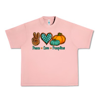 Salmon peace love pumpkins Urban Heavy Tee - Jasminsmagicworld