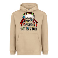 Mushroom merry christmas shitter's full,  christmas vacation Heavyweight Hoodie - Jasminsmagicworld