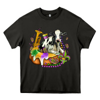 Asphalt holstein mardi gras Heavy Core Tee - OliviaCreatesArt