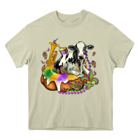 Mossy holstein mardi gras Heavy Core Tee - OliviaCreatesArt