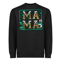 Black soccer mama Heavyweight Sweatshirt - Jasminsmagicworld