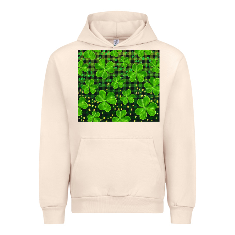 Shamrock And Plaid Urban Hoodie by RanaPortraitStore | Teevron