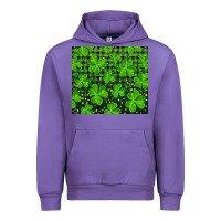 Tulip shamrock and plaid Urban Hoodie - RanaPortraitStore