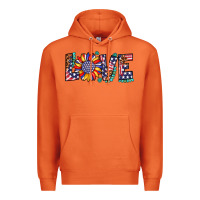 Carrot love sunflower usa flag leopard Premium Hoodie - Artiststas