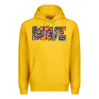 Lemon love sunflower usa flag leopard Premium Hoodie - Artiststas