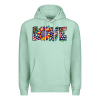 Seafoam love sunflower usa flag leopard Premium Hoodie - Artiststas
