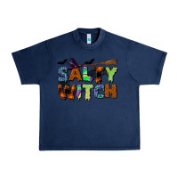 Navy salty witch Urban Heavy Tee - BundleAndBundleShop