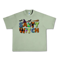Oil Green salty witch Urban Heavy Tee - BundleAndBundleShop