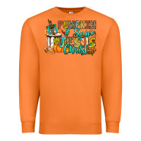 Carrot Pumpkin spice and Jesus Christ Premium Sweatshirt - RanaPortraitStore