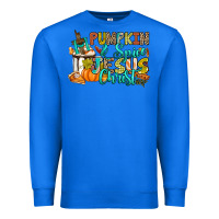 True Royal Pumpkin spice and Jesus Christ Premium Sweatshirt - RanaPortraitStore