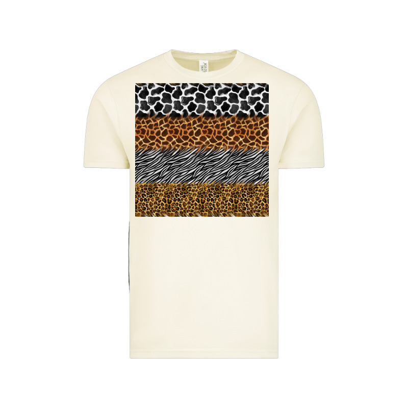 Safari Animals Seamless Pattern Vintage Tee by BundleAndBundleShop | Teevron